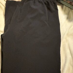 Scrubstar Black Elastic-Waist Jogger Pants